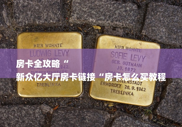 房卡全攻略“
新众亿大厅房卡链接“房卡怎么买教程
