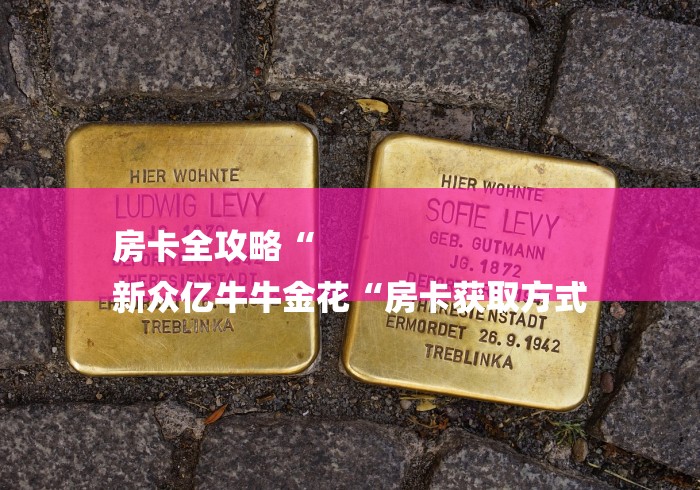 房卡全攻略“
新众亿牛牛金花“房卡获取方式 房卡全攻略“
新众亿牛牛金花“房卡获取方式