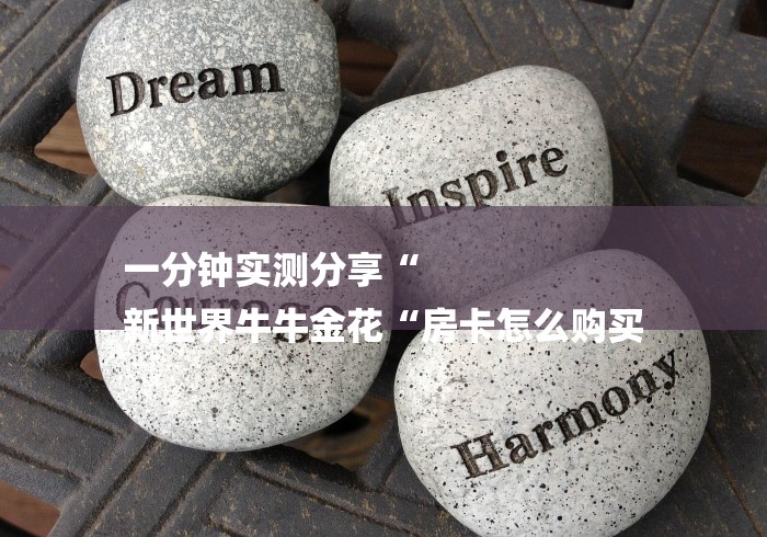 一分钟实测分享“
新世界牛牛金花“房卡怎么购买