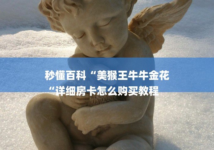 秒懂百科“美猴王牛牛金花
“详细房卡怎么购买教程