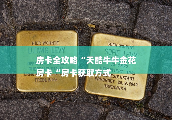房卡全攻略“天酷牛牛金花
房卡“房卡获取方式