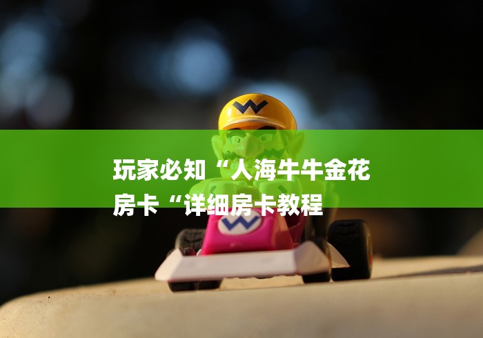 玩家必知“人海牛牛金花
房卡“详细房卡教程